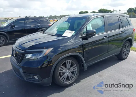 2021 Honda Passport Exl из США, поврежденный, VIN 5FNYF7H51MB012742